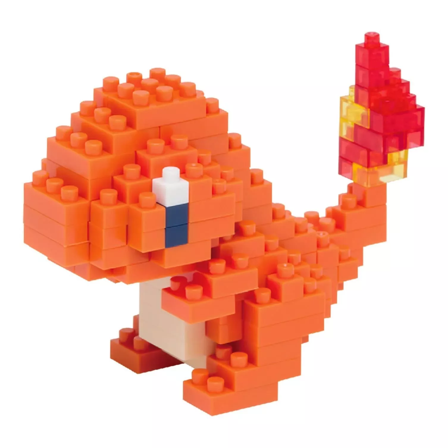 nanoblock Pokemon Charmander Model Kit 1.6 Inch Orange 110 Pieces