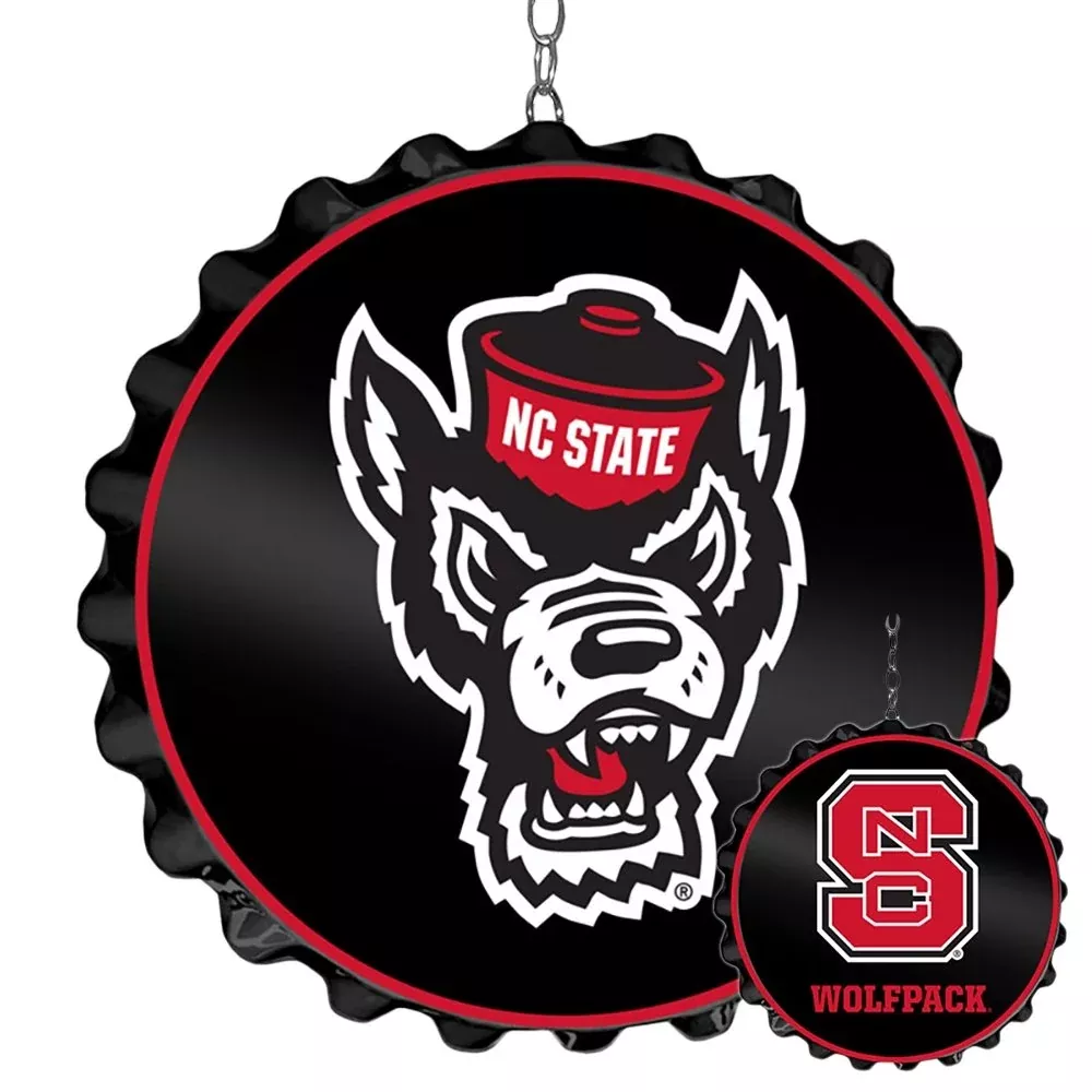 NC State Wolfpack: Bottle Cap Dangler
