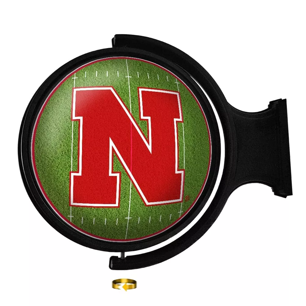Nebraska Cornhuskers: On the 50 - Rotating Lighted Wall Sign