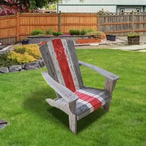 Nebraska Cornhuskers Wood Adirondack Chair