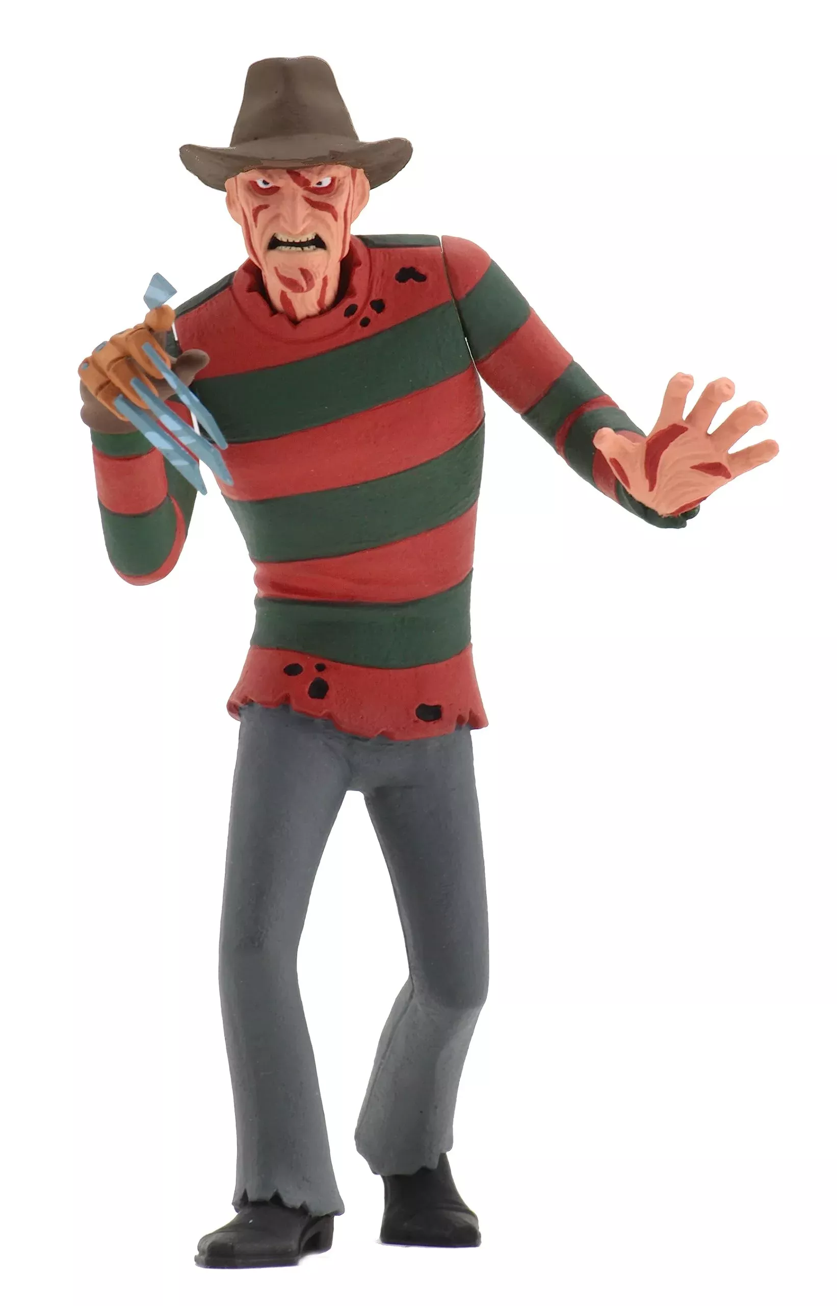 NECA Freddy Krueger Stylized Action Figure 6 Inches Colorful Design