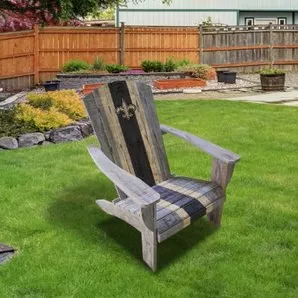 New Orleans Saints Wood Adirondack Chair