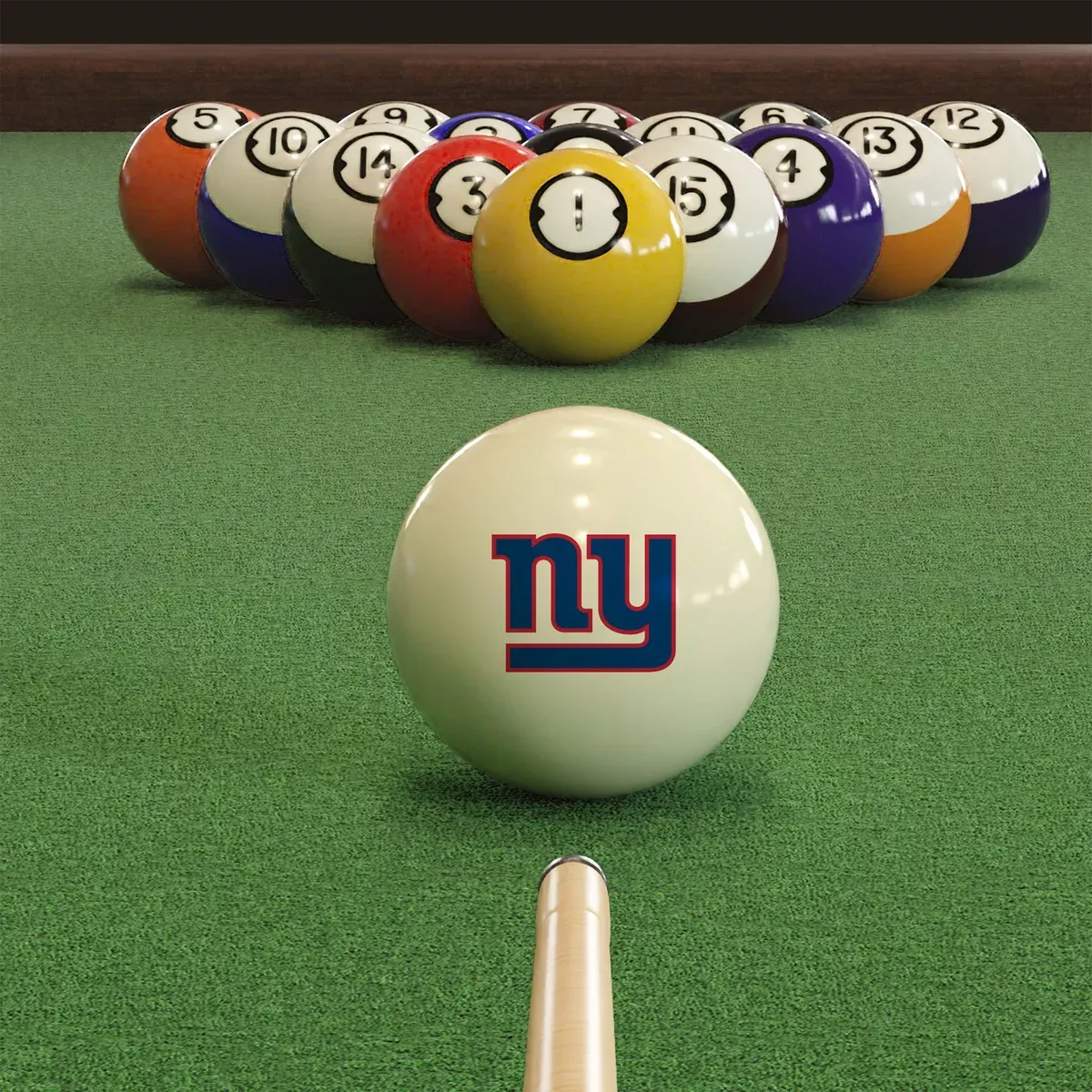 New York Giants Cue Ball