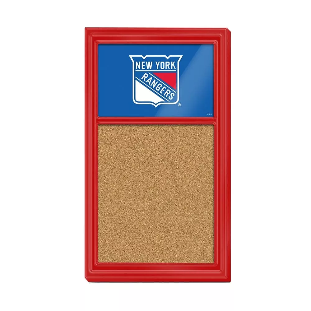 New York Rangers: Cork Note Board