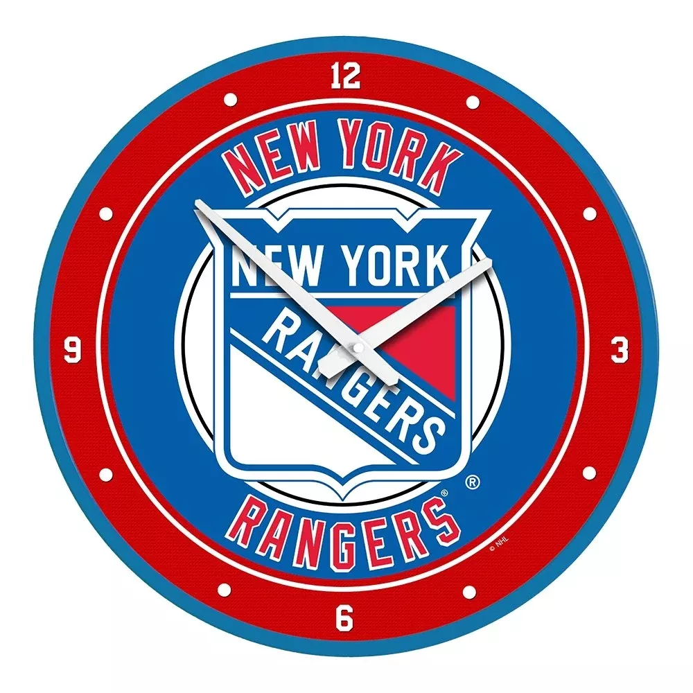 New York Rangers: Modern Disc Wall Clock