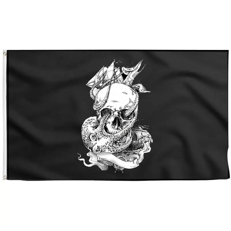Octopus Pirate Flag "Kraken" | Sons Of Pirate