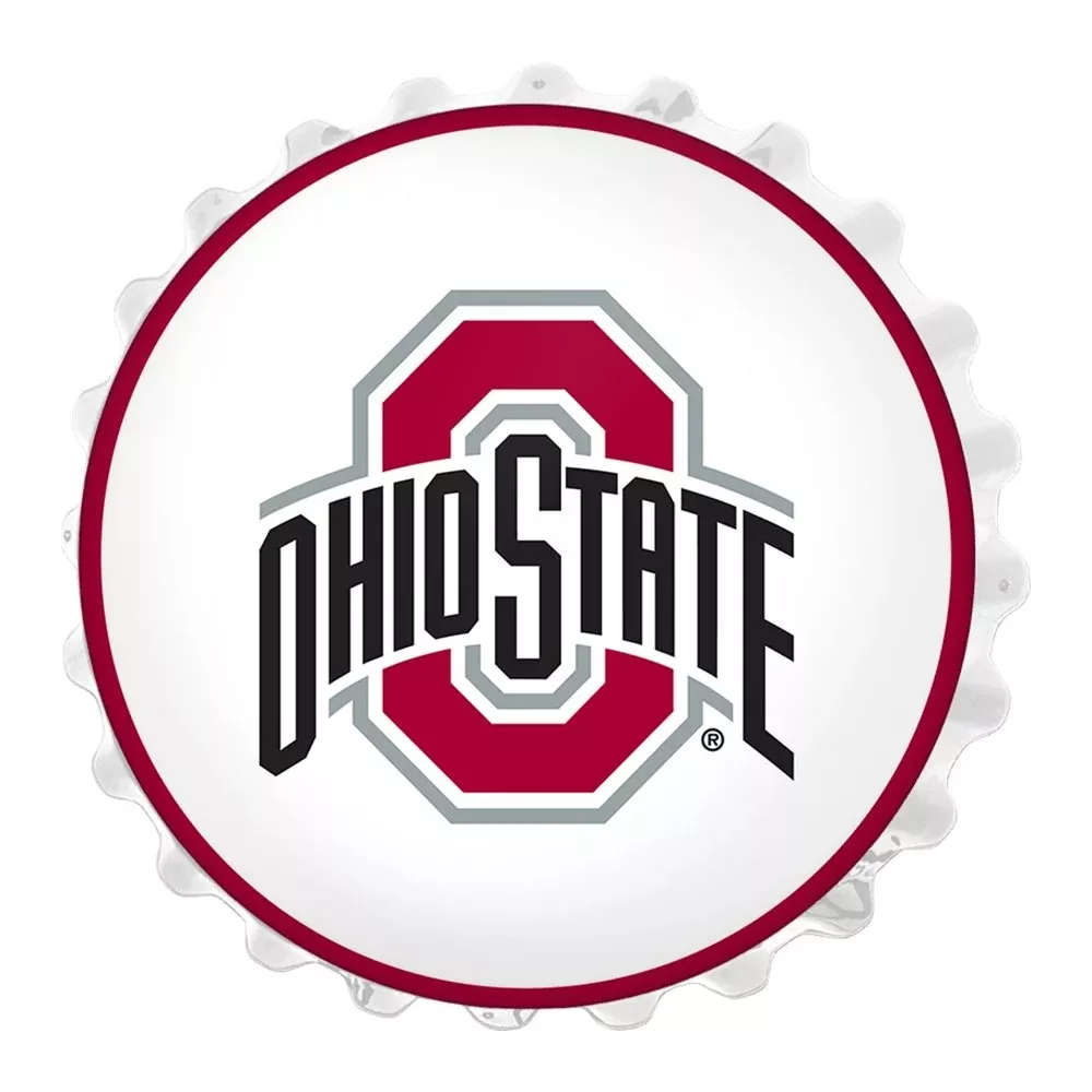 Ohio State Buckeyes: Bottle Cap Wall Light