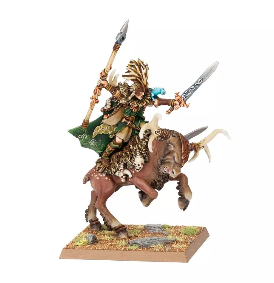 Old World: Wood Elf Realms - Wood Elf Noble on Great Stag