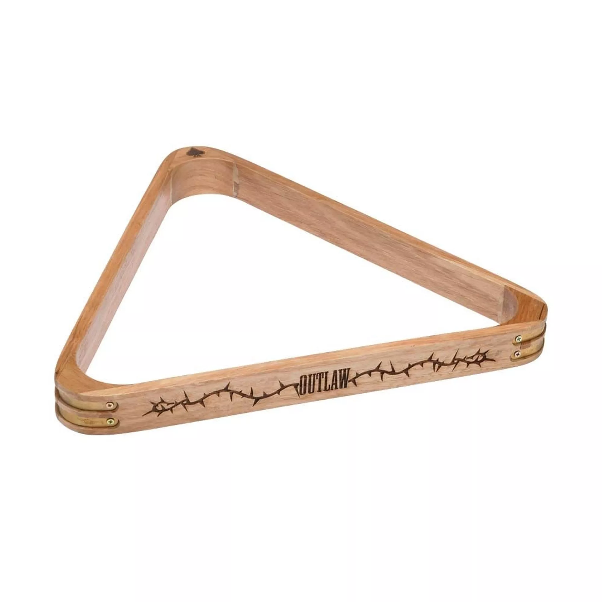 Outlaw Wooden Triangle Rack For Sale – Game Room Gorilla