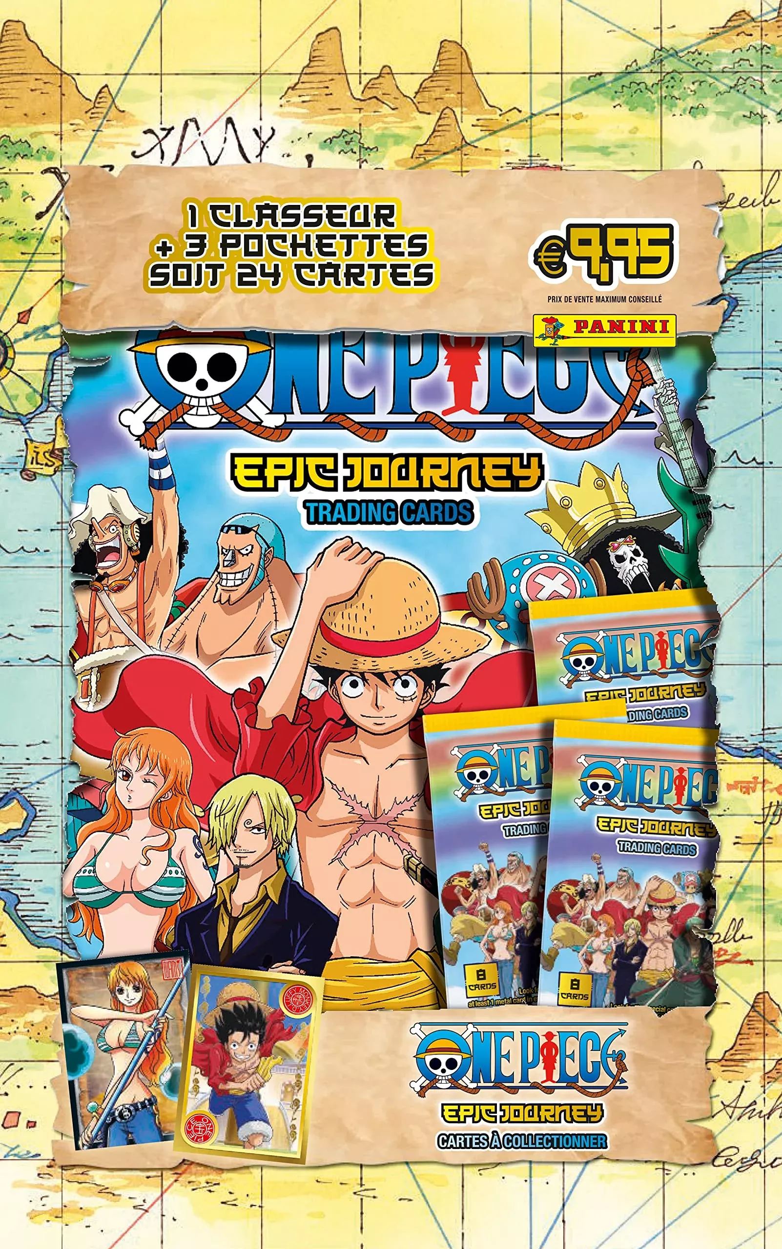 Panini One Piece Trading Cards Starter Pack 31cm x 24cm x 3.