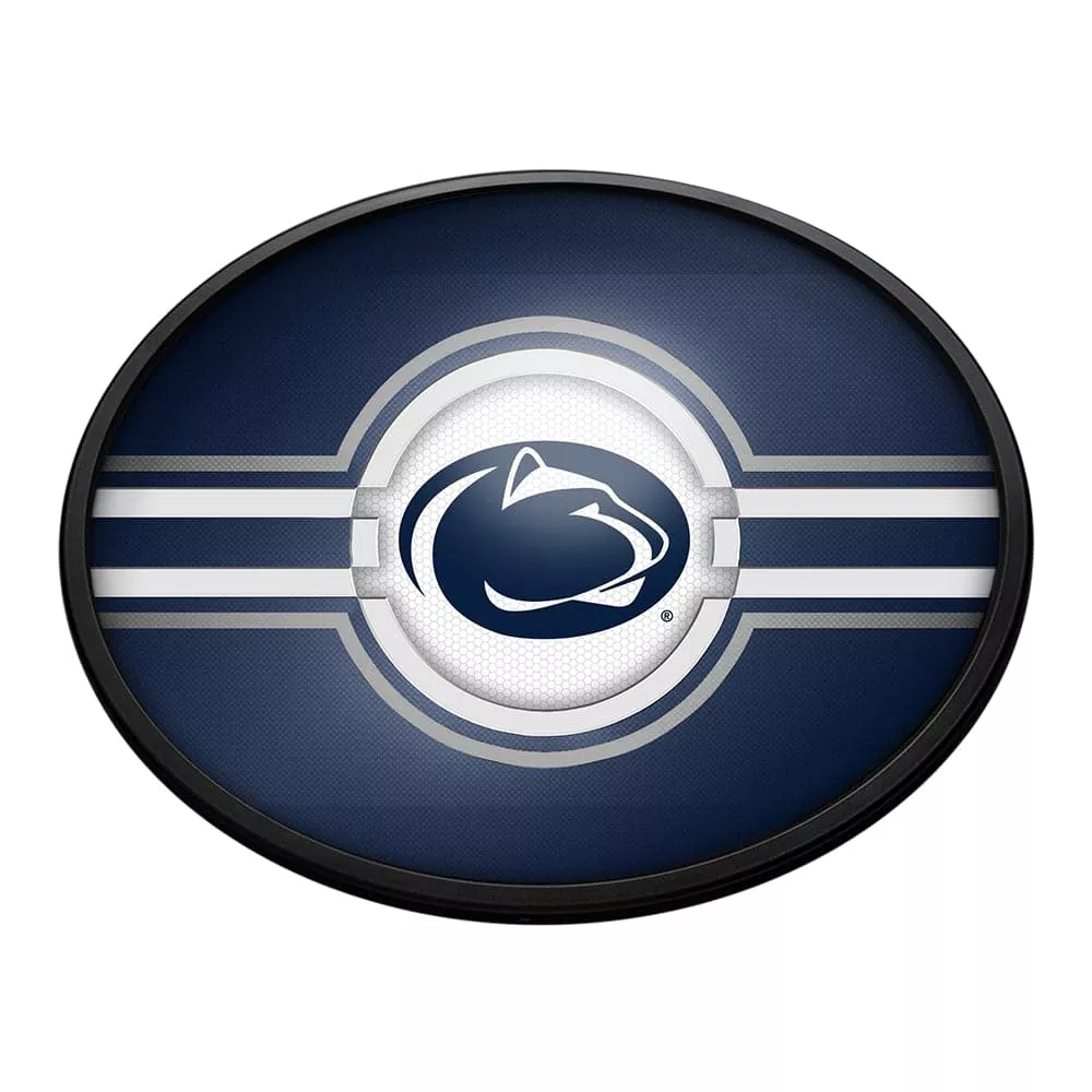 Penn State Nittany Lions: Oval Slimline Lighted Wall Sign