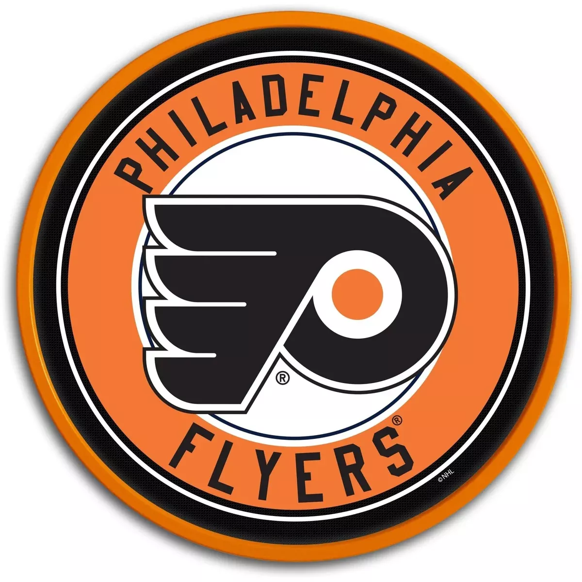 Philadelphia Flyers: Modern Disc Wall Sign