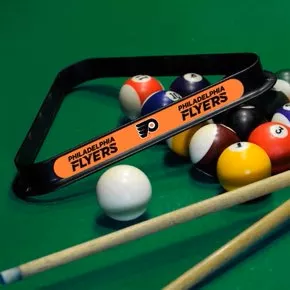 Philadelphia Flyers Plastic 8-Ball Rack