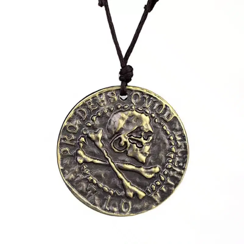 Pirate Coin Necklace Uncharted 4 | Sons Of Pirate