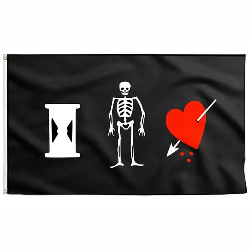 Pirate Flag Skeleton Heart of John Phillips | Sons Of Pirate