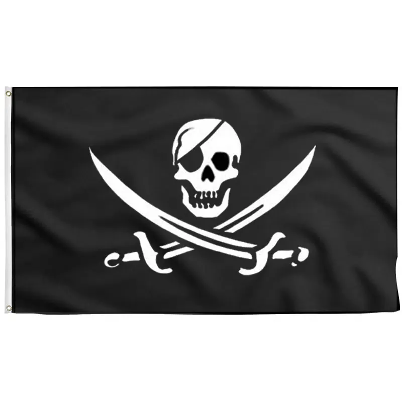 Pirates of the Caribbean Black Pearl Ship Flag | SOP