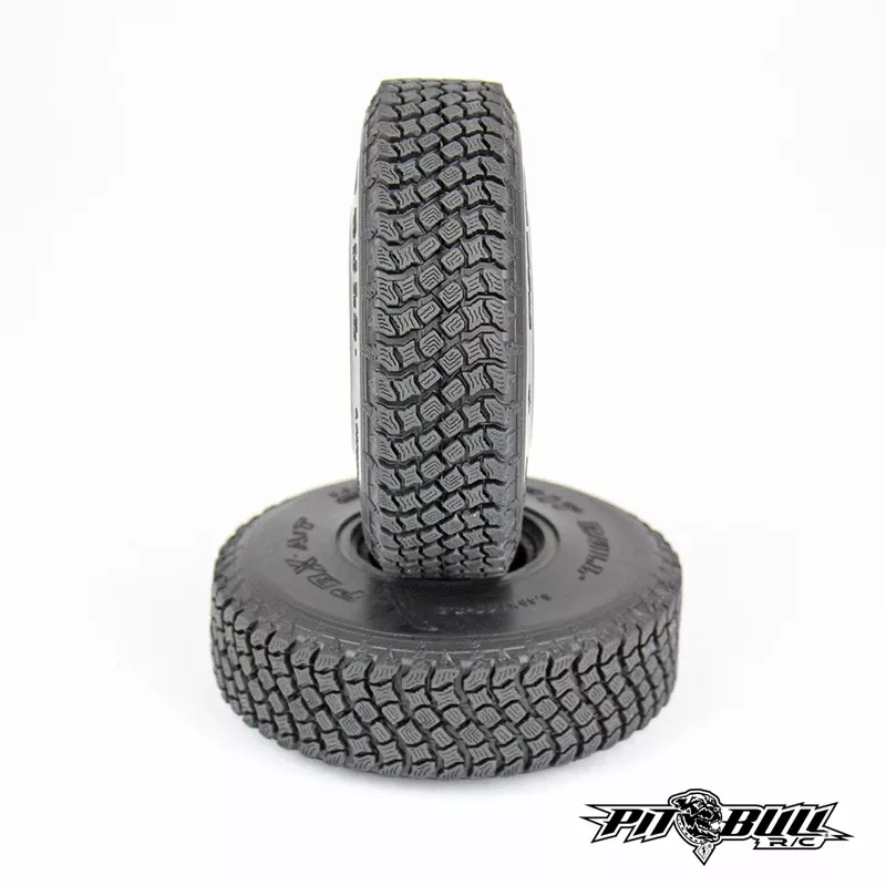 Pit Bull Tires 9012AK 2.2 PBX A/T Hardcore Scale Tire Alien Kompound with Foam