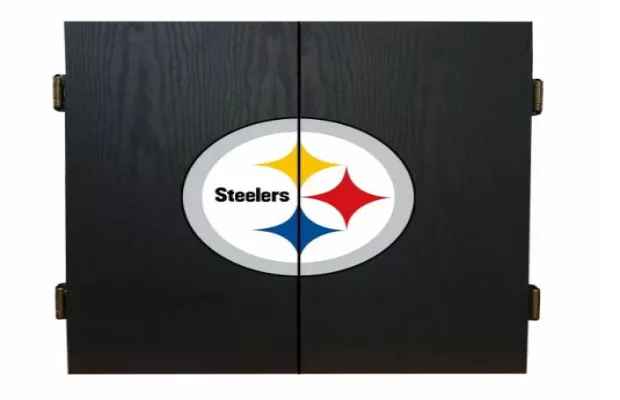 Pittsburgh Steelers Fan's Choice Dartboard Set For Sale – Game Room Gorilla