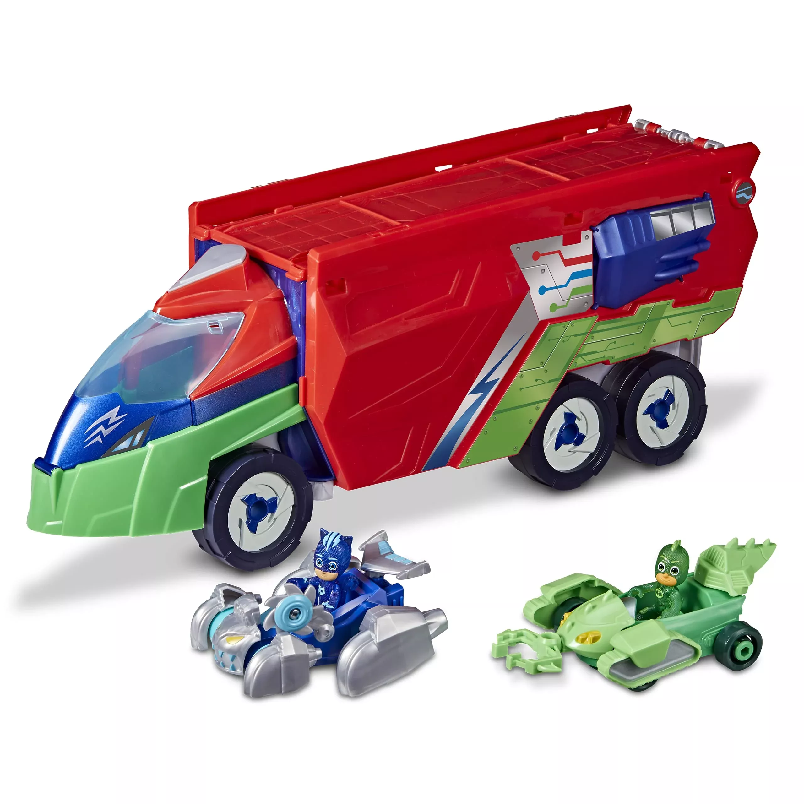 PJ Masks PJ Launching Seeker Toy Vehicle Playset Red Large 2-Pack