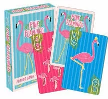 Playing Cards Pink Flamingo