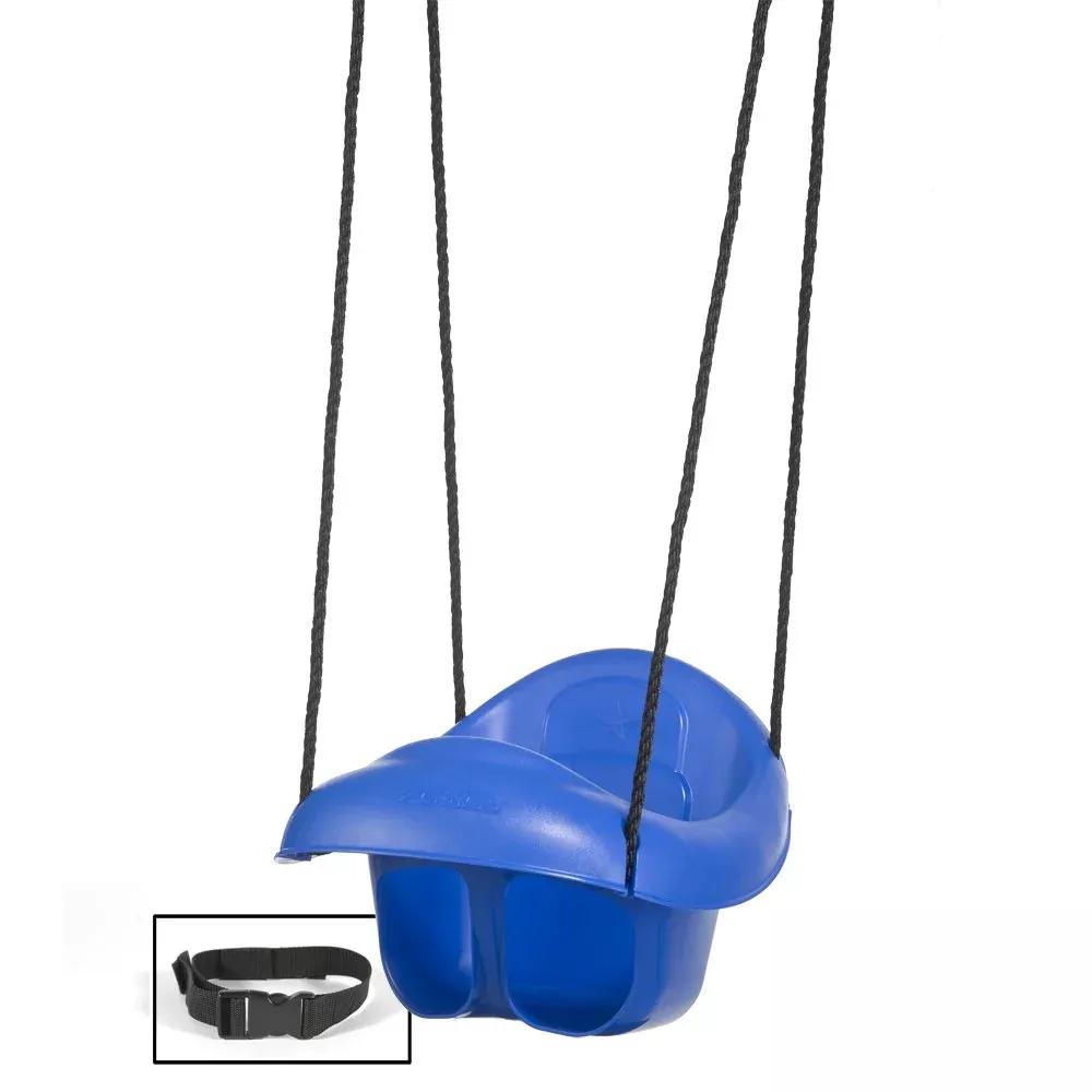 Playstar Toddler Swing for Ages 9-36 Months - Blue, Durable Design
