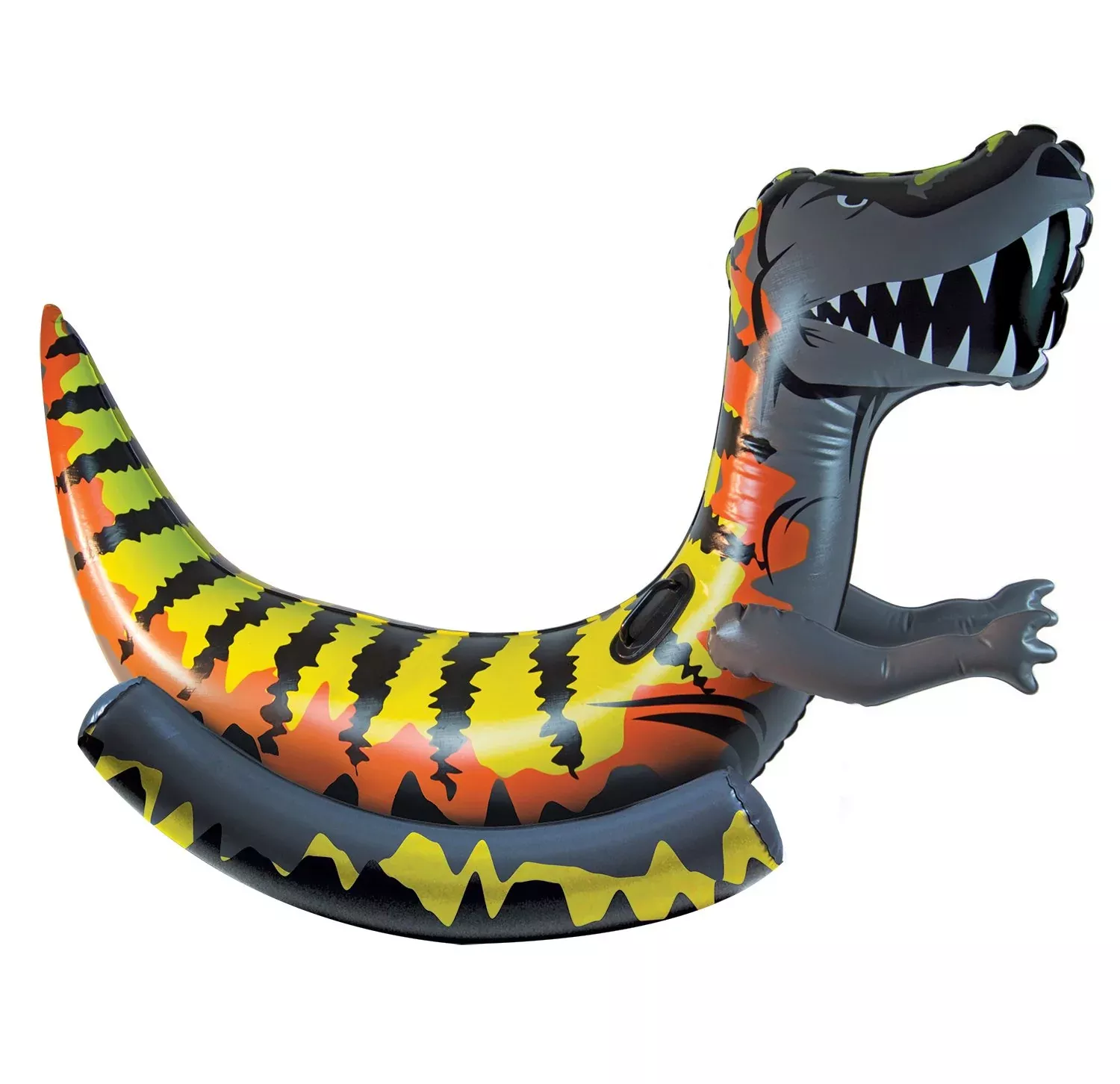Poolmaster T-Rex Inflatable Dinosaur Pool Float, 90-Inch, Multi