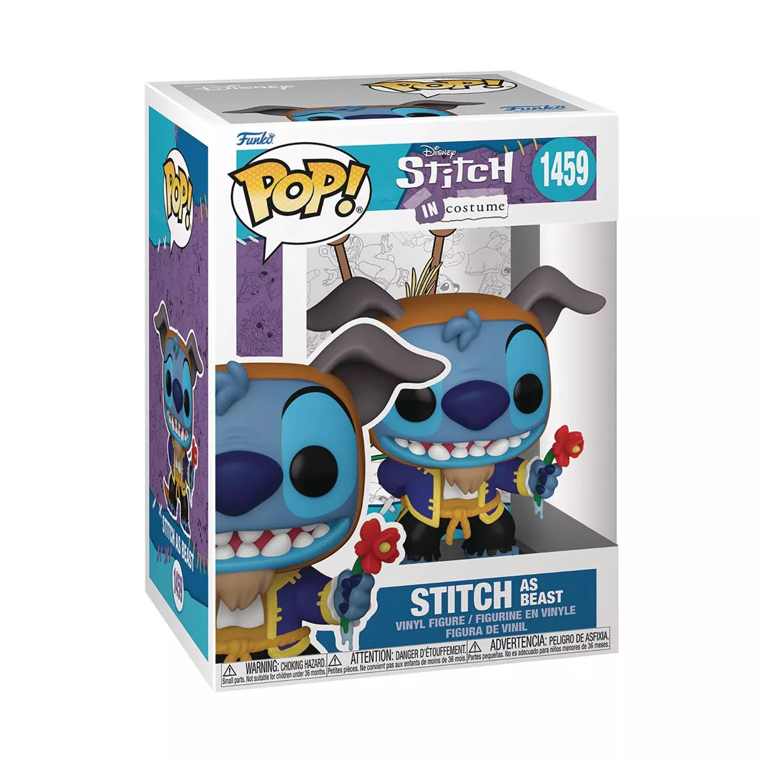 POP DISNEY STITCH COSTUME BEAST VIN FIG [IN STOCK]