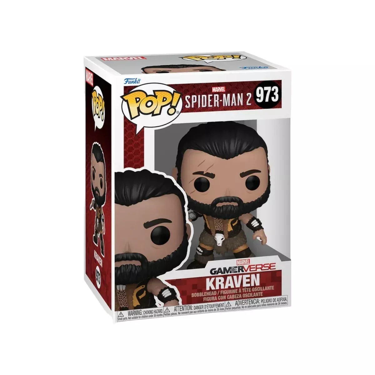 POP MARVEL SPIDER-MAN 2 KRAVEN VINYL FIG [IN STOCK]