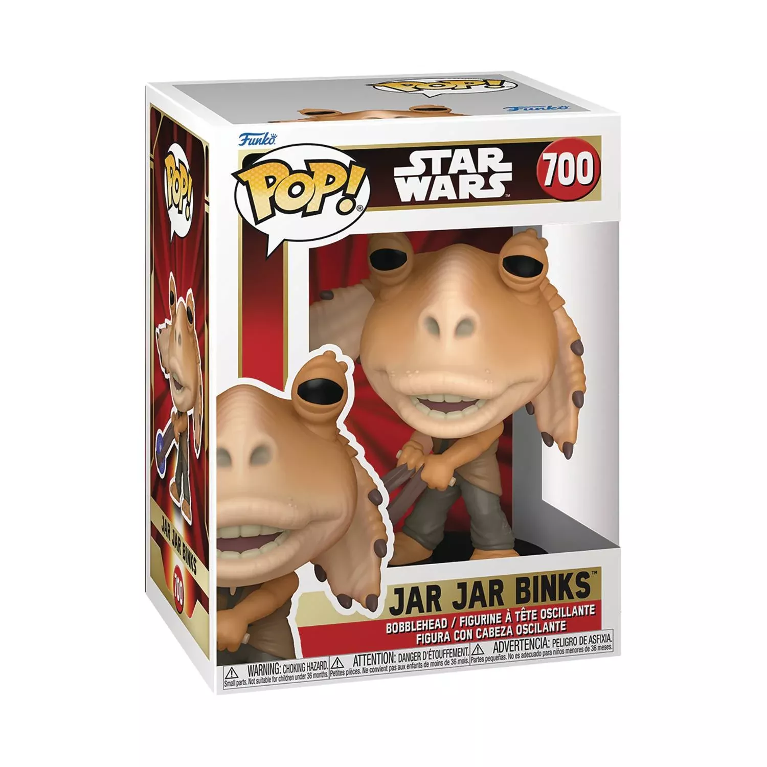 POP STAR WARS STAR WARS JAR JAR BINKS W/ BOOMA BALLS VIN FIG [IN STOCK]