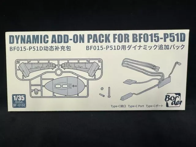 ***PREORDER - NOT IN STOCK Border Model BF015E 1/35 DYNAMIC ADD-ON PACK FOR P -51D MUSTANG