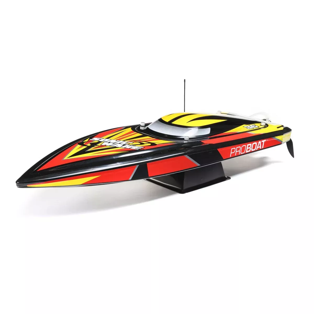 Pro Boat PRB08032V2T1 Black 36" Sonicwake Deep-V Self-Righting RTR Boat