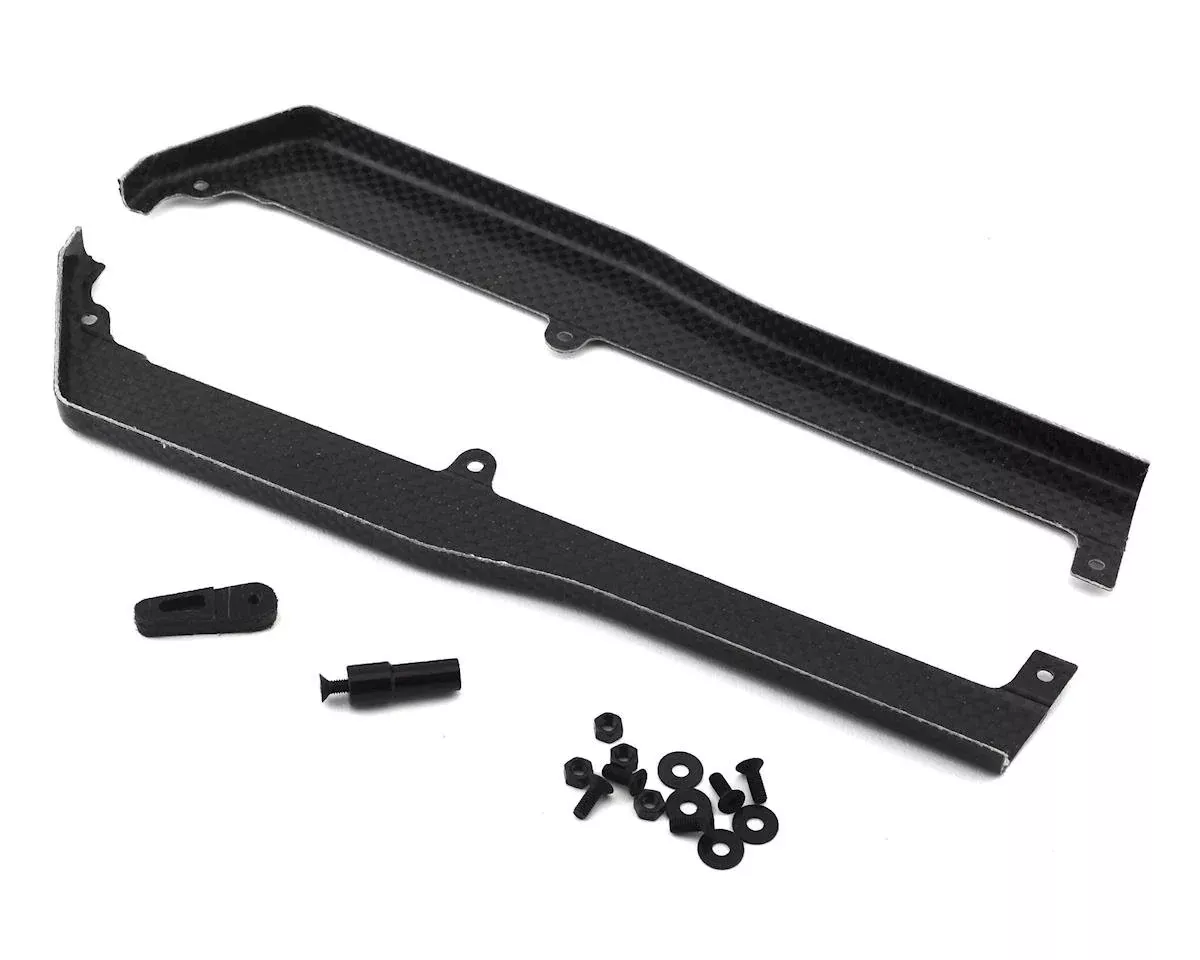 Protek RC 1802 Associated B74.1 Carbon Fiber Side Guards