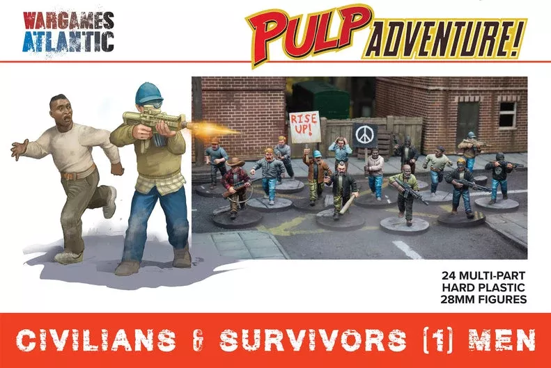 Pulp Adventures: Civilians & Survivors (1): Men