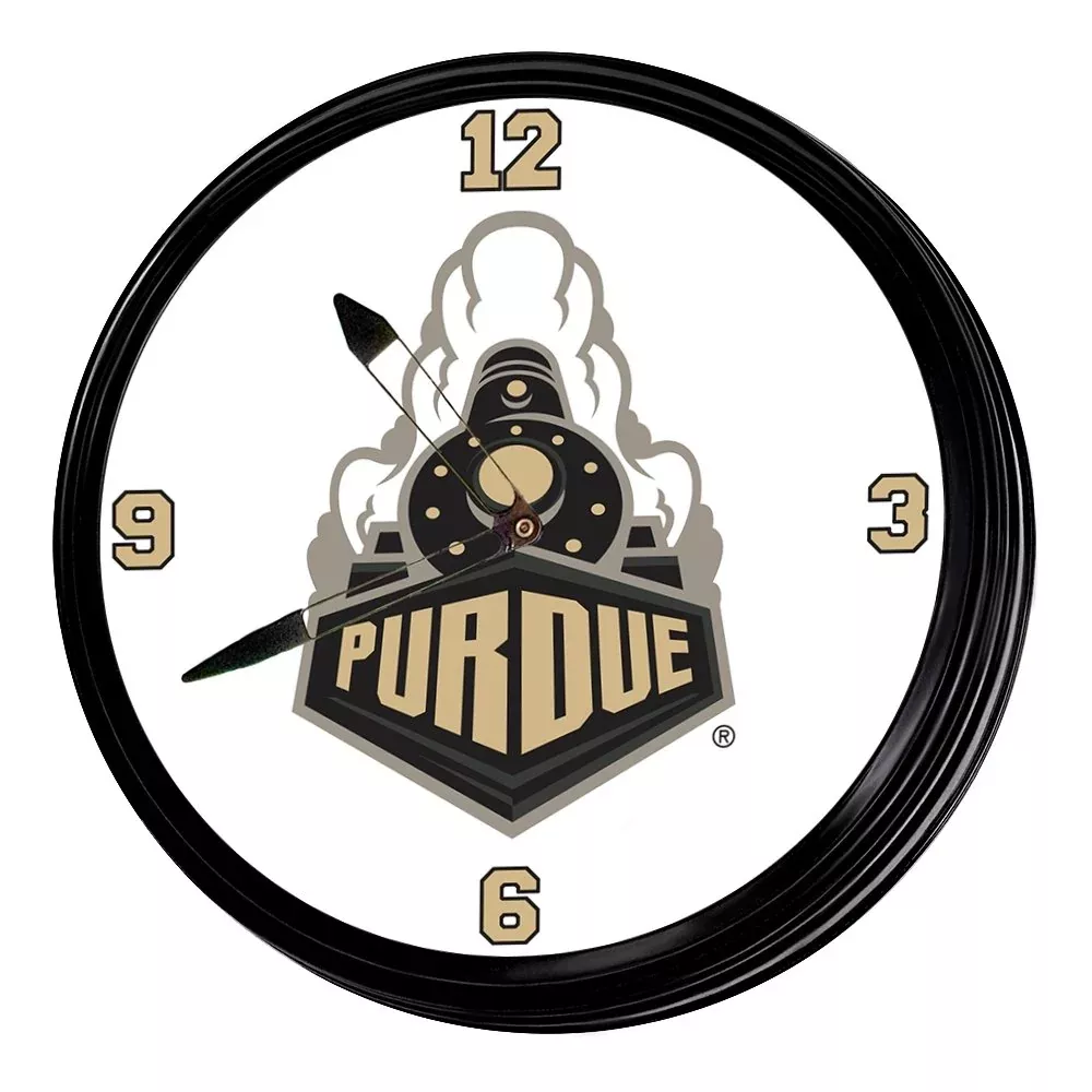 Purdue Boilermakers: Boilermaker Special - Retro Lighted Wall Clock