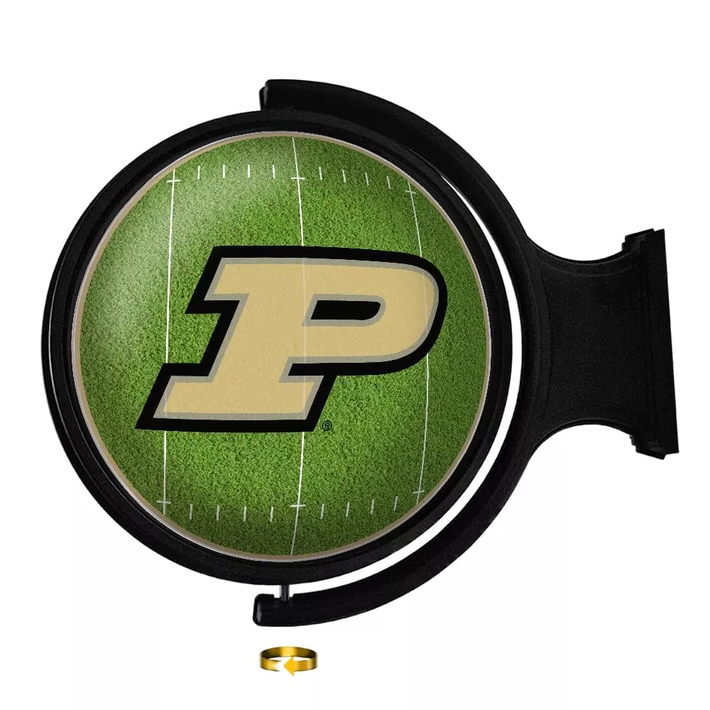 Purdue Boilermakers: On the 50 - Rotating Lighted Wall Sign
