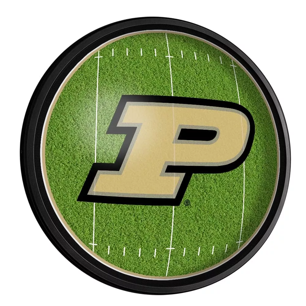 Purdue Boilermakers: On the 50 - Slimline Lighted Wall Sign
