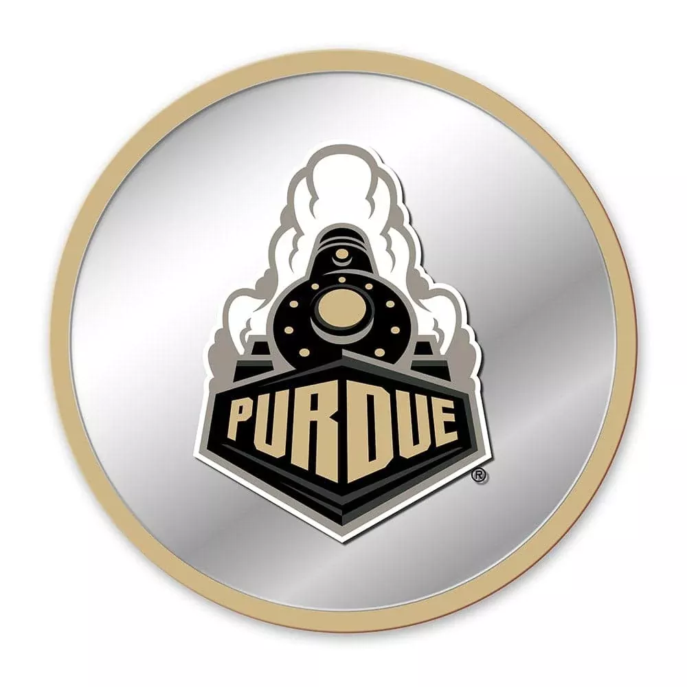 Purdue Boilermakers: Special - Modern Disc Mirrored Wall Sign