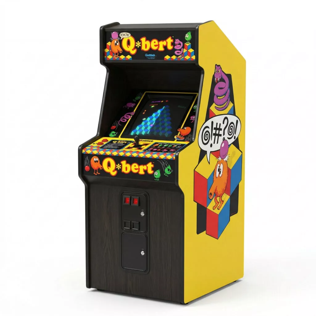 Q-Bert Original Arcade Very Nice For Sale – Game Room Gorilla