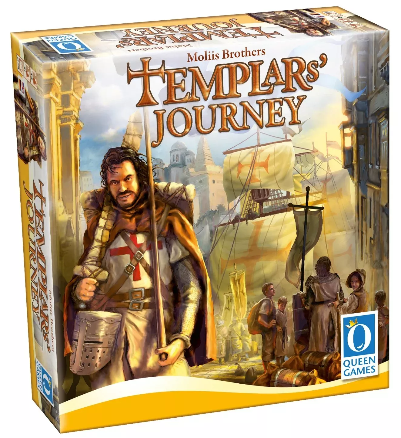 Queen Games Templars' Journey Board Game