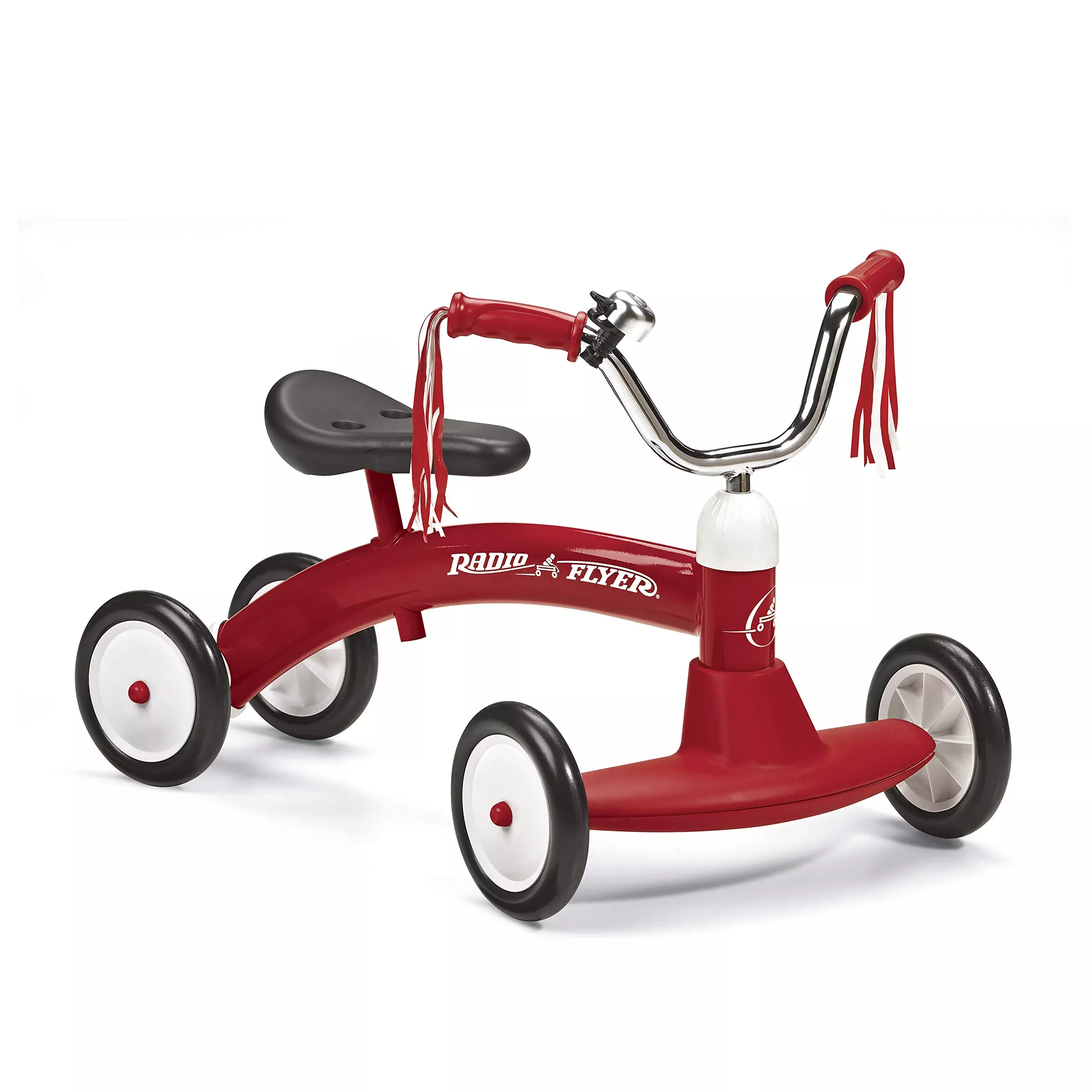 Radio Flyer Scoot About Ride-On for Toddlers, Red, 23.5"