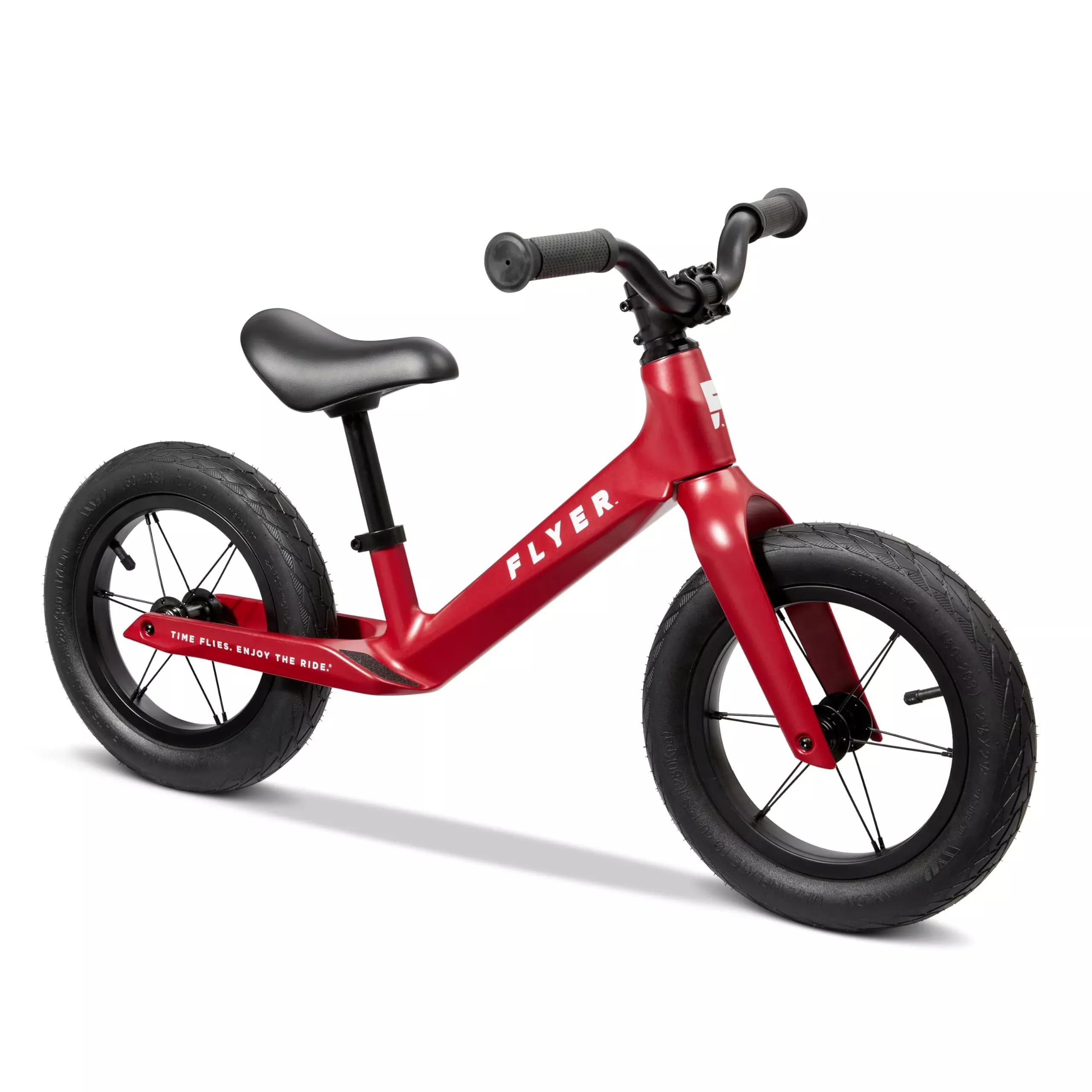 Radio Flyer Ultra Lite Balance Bike for Toddlers, Red, 12" Tires