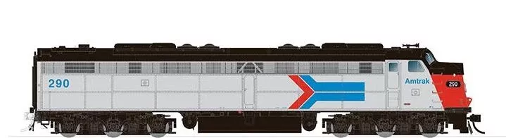 Rapido 028503 HO Scale EMD E8A Amtrak Phase 1 296 with DCC and LokSound