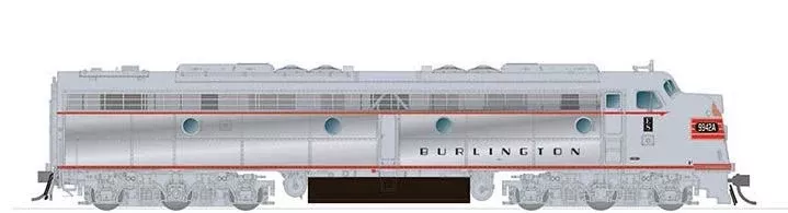 Rapido 028507 HO Scale EMD E8A Burlington CB&Q 9947A with DCC and LokSound