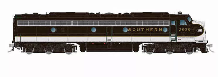 Rapido 028565 HO Scale EMD E8A Southern "Tuxedo" 2924 with DCC and Sound