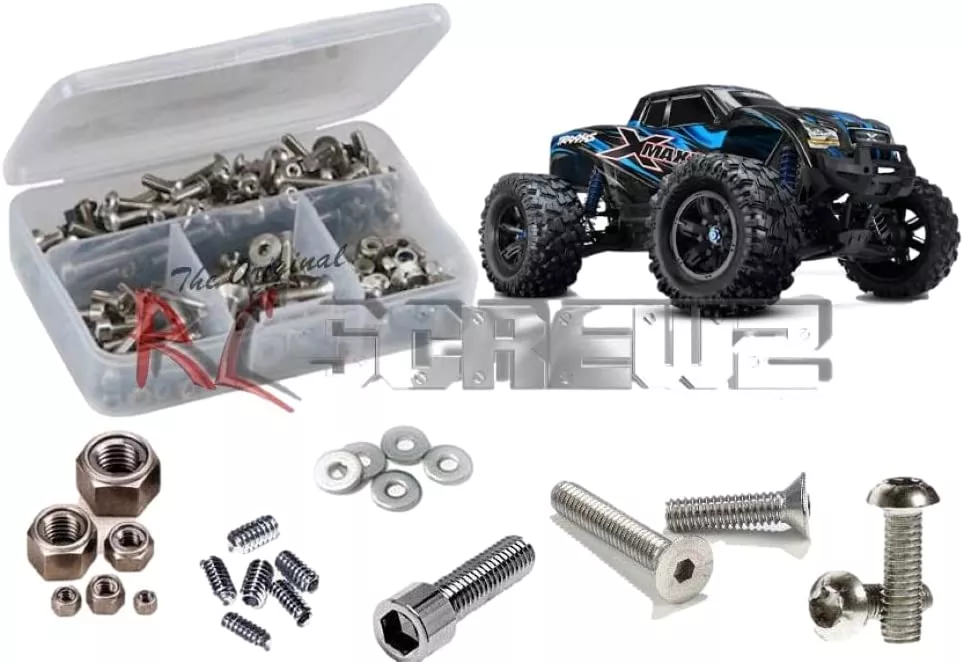 RC Screwz TRA061 Stainless Steel Screw Set for Traxxas X-Maxx