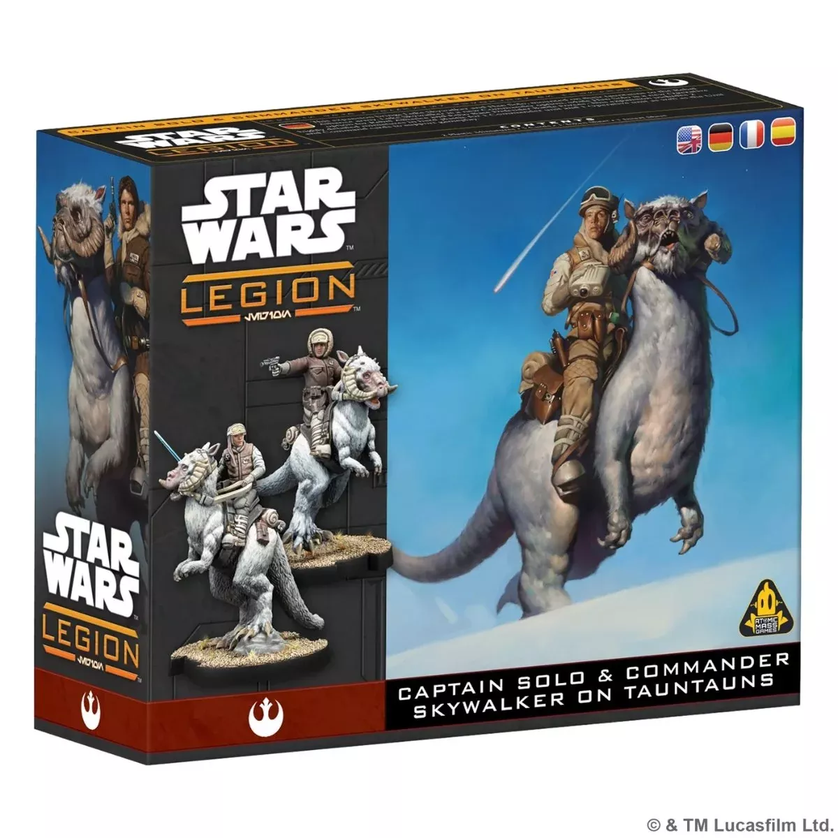 Rebel Alliance: Holo & Luke Skywalker on Tauntaun (New Version)