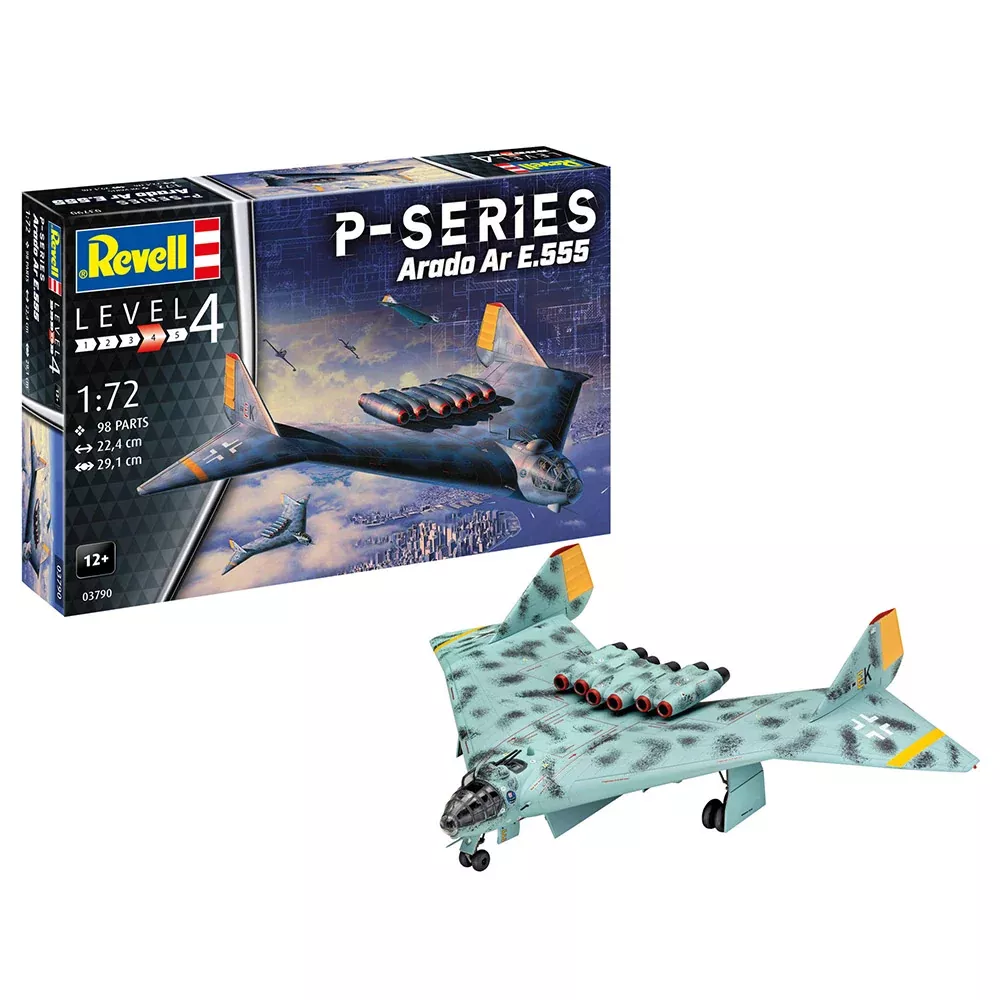 Revell - 03790 - 1/72 P-SERIES ARADO AR E.555