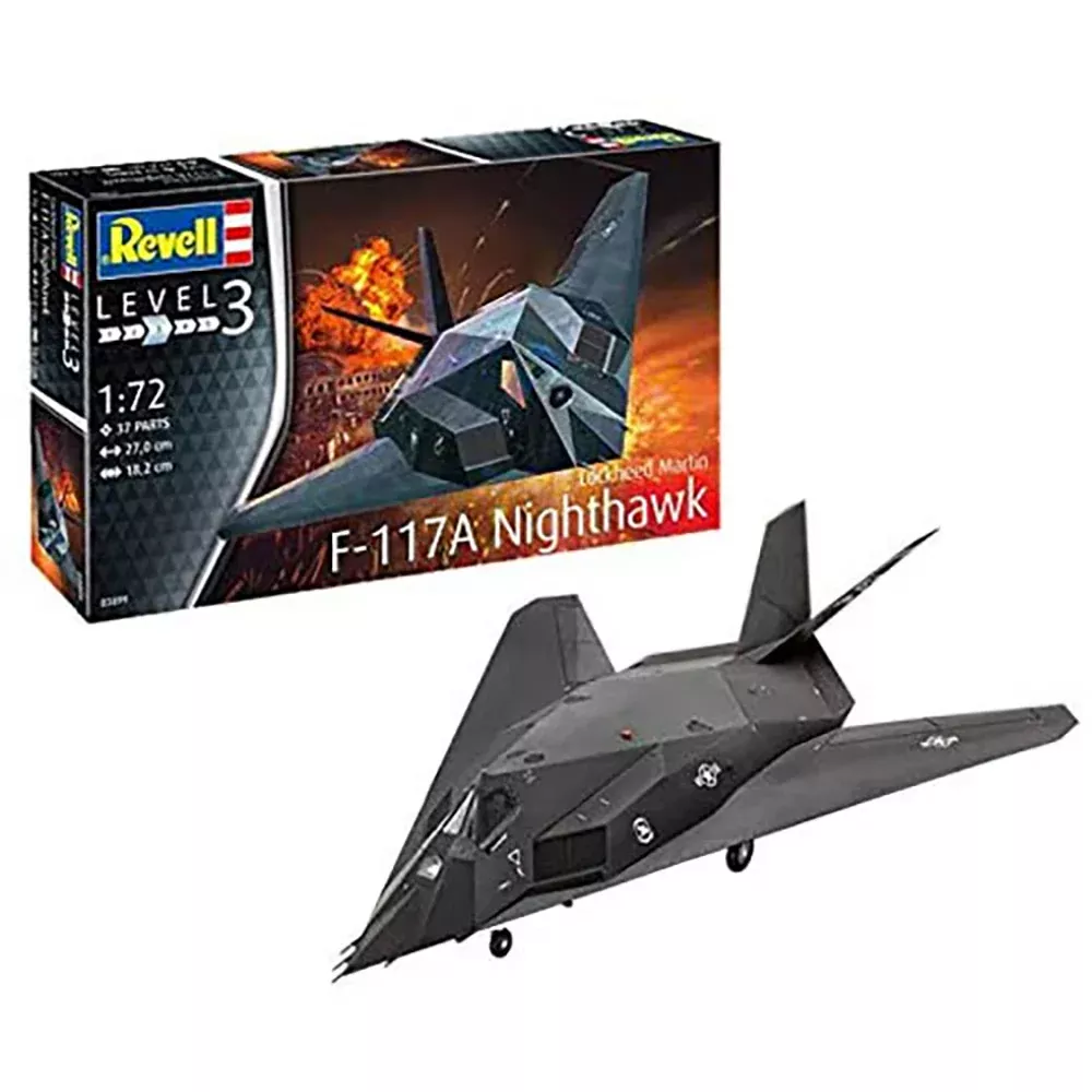 Revell - 03899 - 1/72 LOCKHEED MARTIN F-117A NIGHTHAWK STEALTH FIGHTER