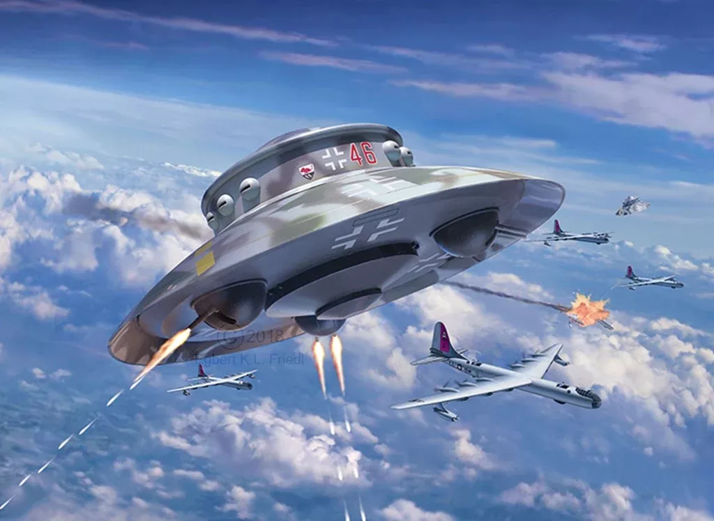 Revell 3903 1/72 Flying Saucer Haunebu II