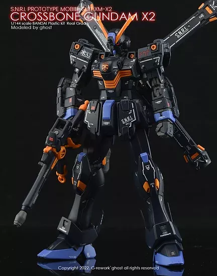 [RG] Crossbone Gundam X2 Decal